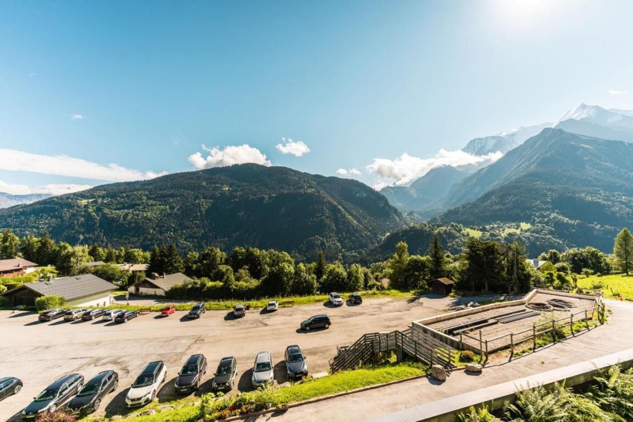 Ferienwohnung Furnished Studio At The Foot Of The Slopes With A Balcony & Mountains View Saint-Gervais-les-Bains Exterior foto